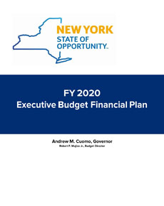 FY 2020 Financial Plan Cover