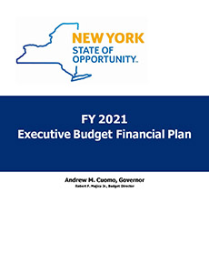 FY 2021 Financial Plan Cover